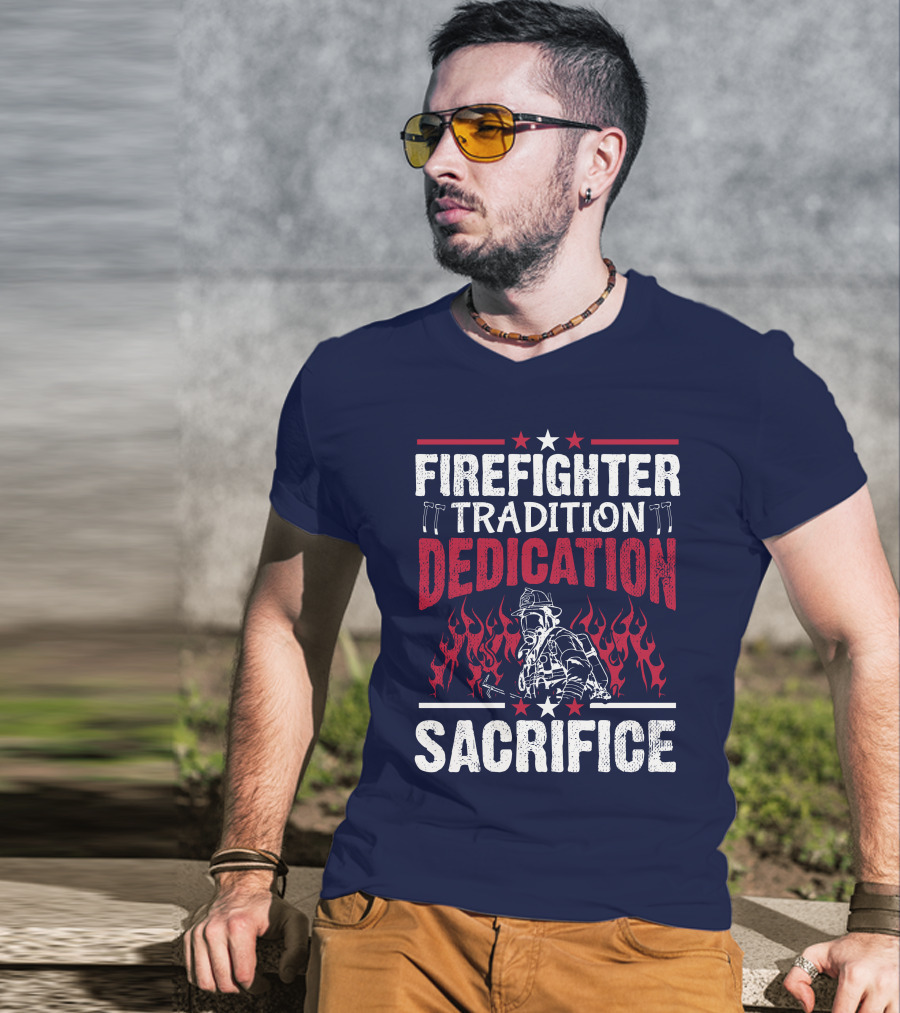 Fighter Tradition Dedication Sacrifice T-Shirt