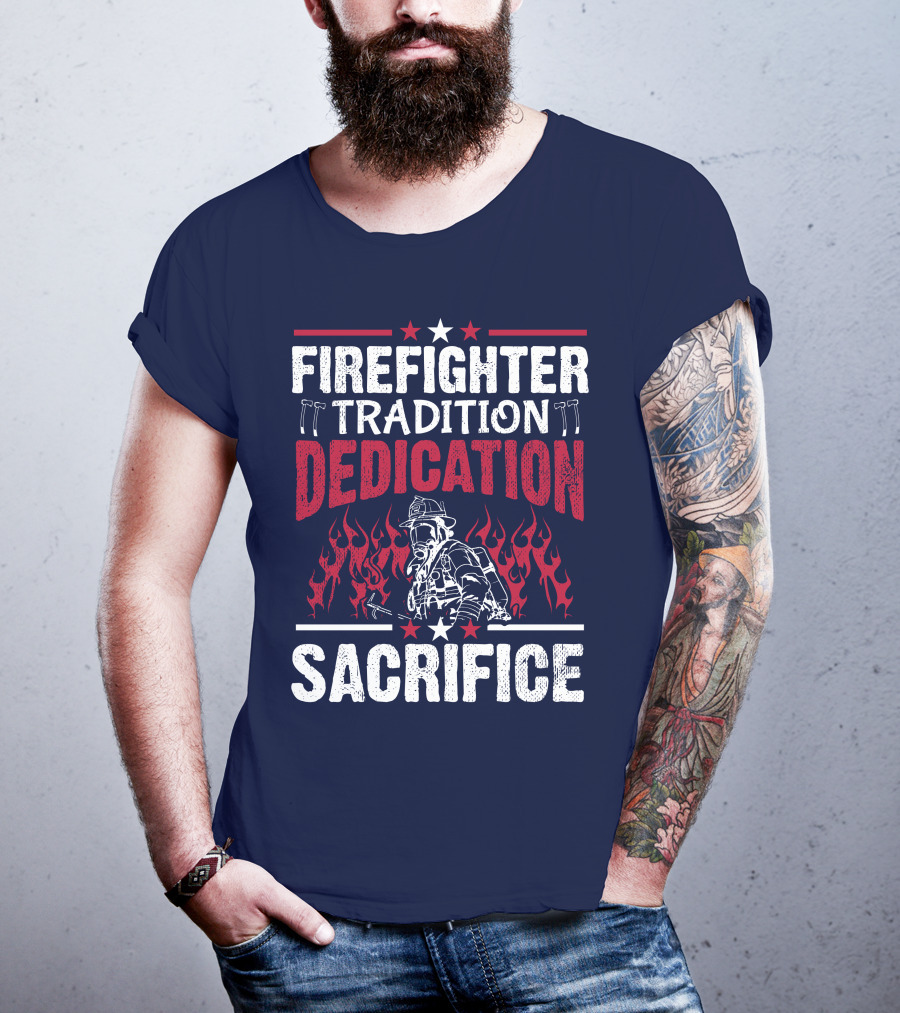 Fighter Tradition Dedication Sacrifice T-Shirt