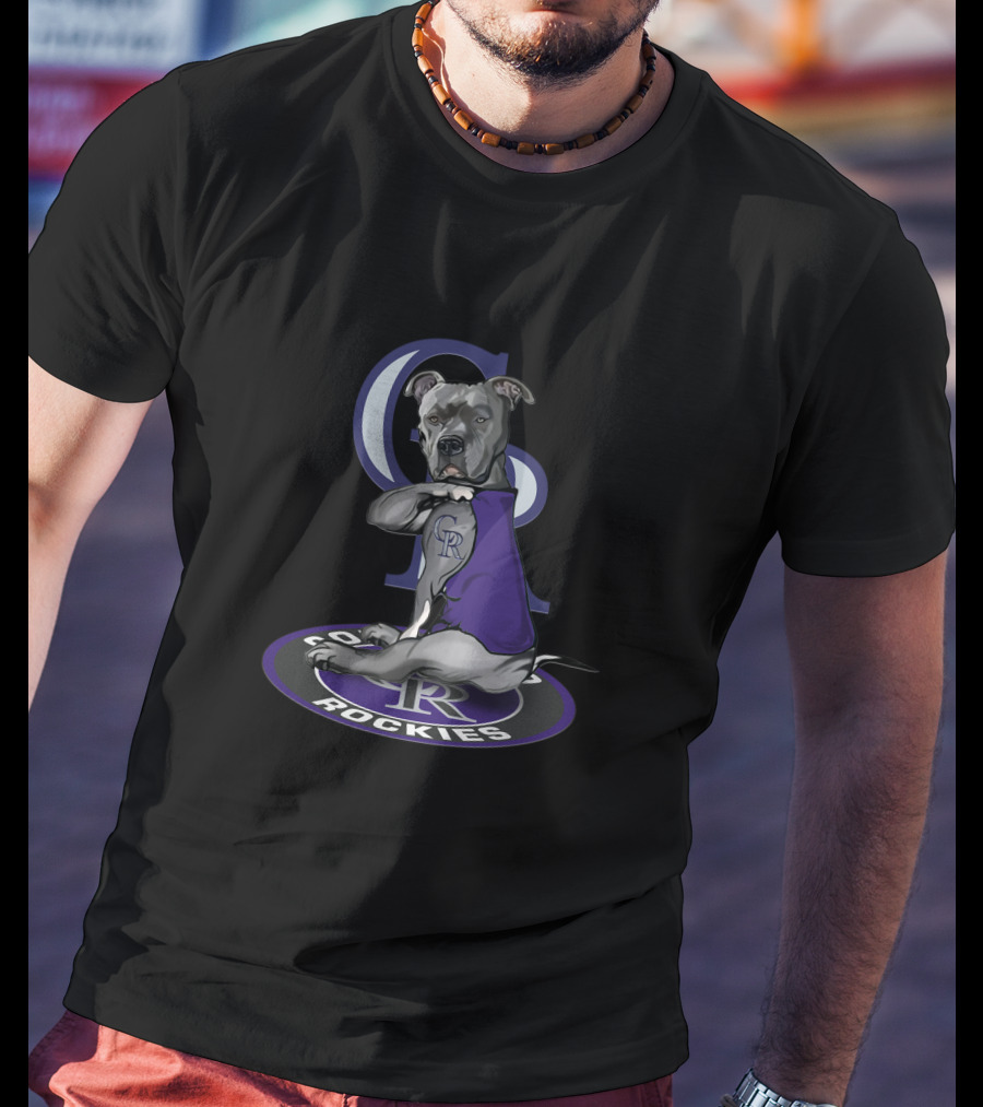 Colorado Rockies Dog Mascot 09 Rockies T-Shirt