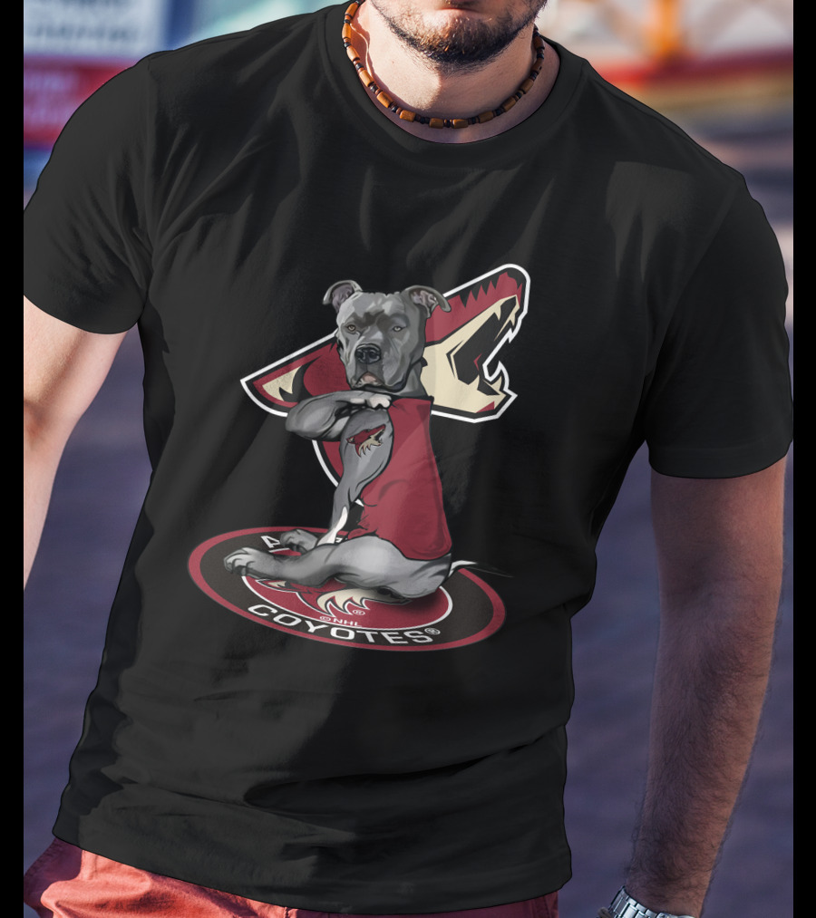 Arizona Coyotes Dog Tattoo T-Shirt