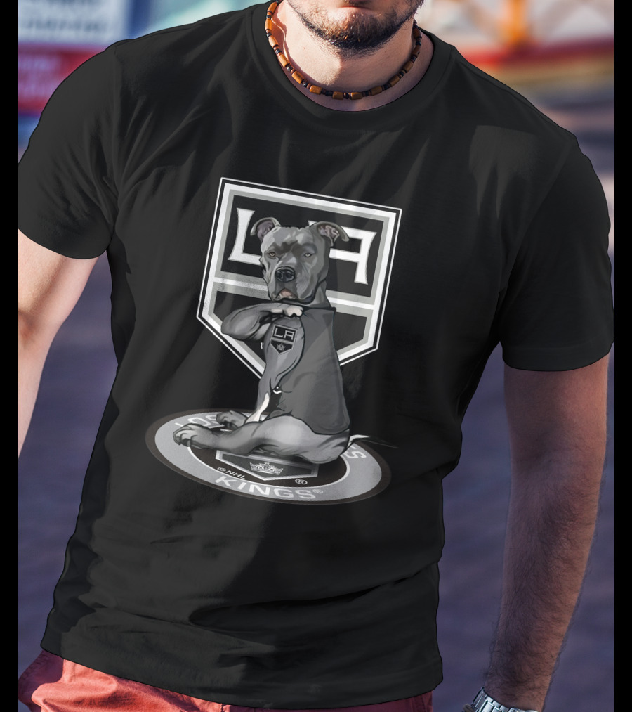 La Kings Pitbull 2014 Nhl T-Shirt