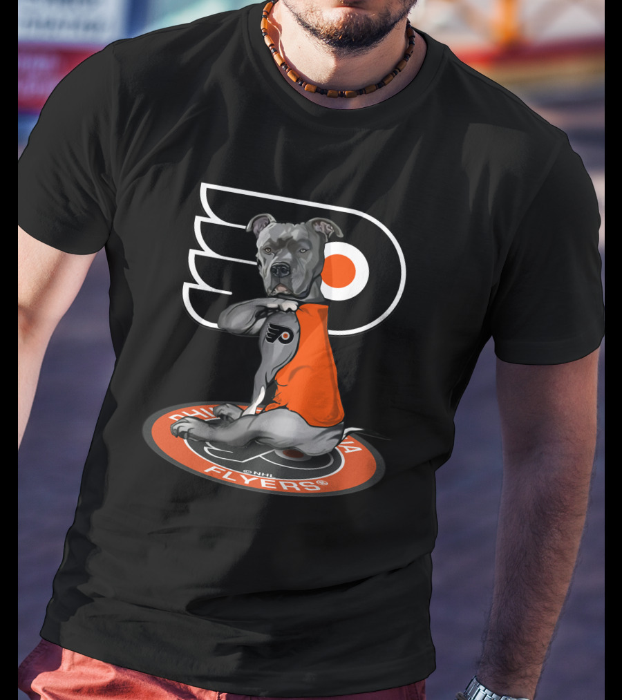 NHL Philadelphia Flyers Dog T-Shirt