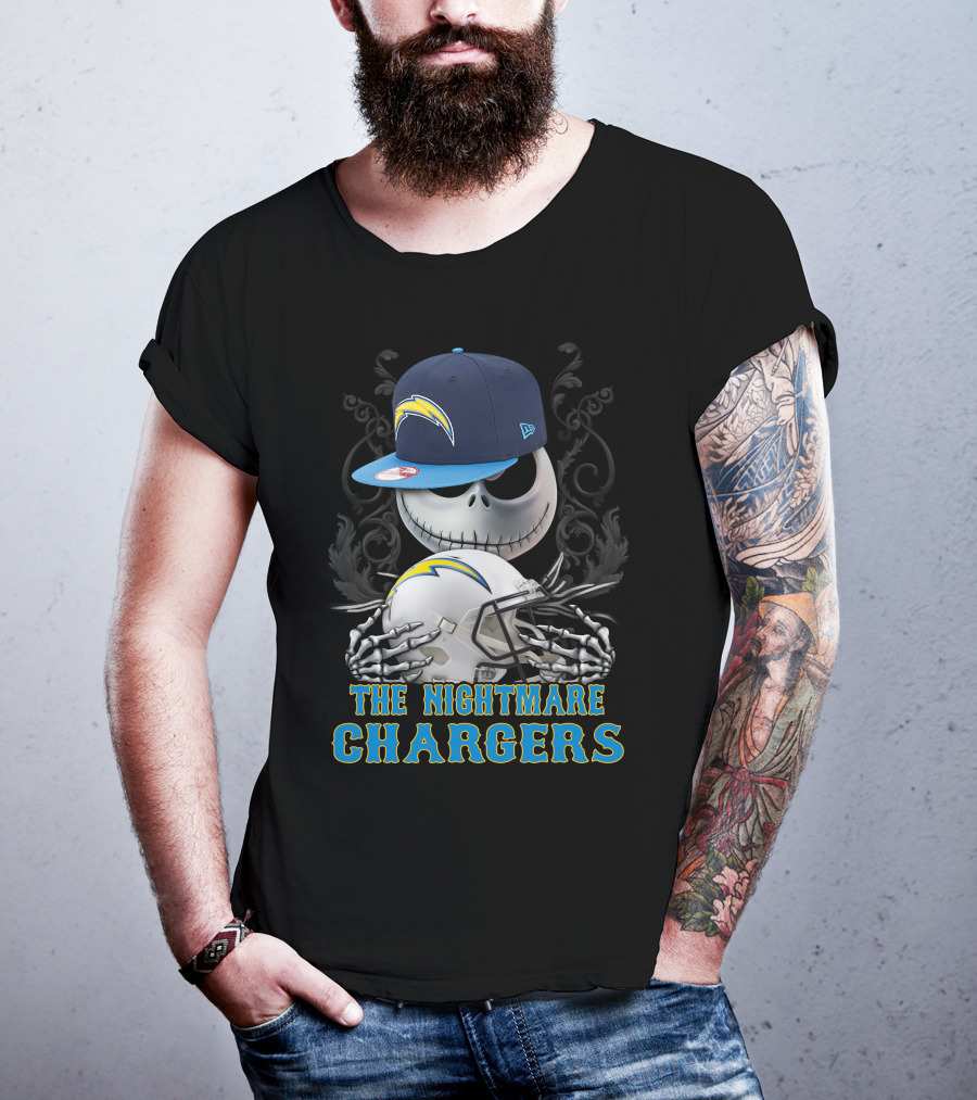 The Nightmare Chargers Los Angeles Chargers T-Shirt