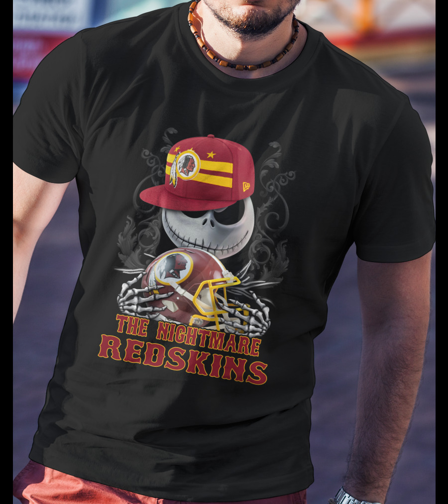 The Nightmare Redskins Ds001-32 Washington Redskins T-Shirt