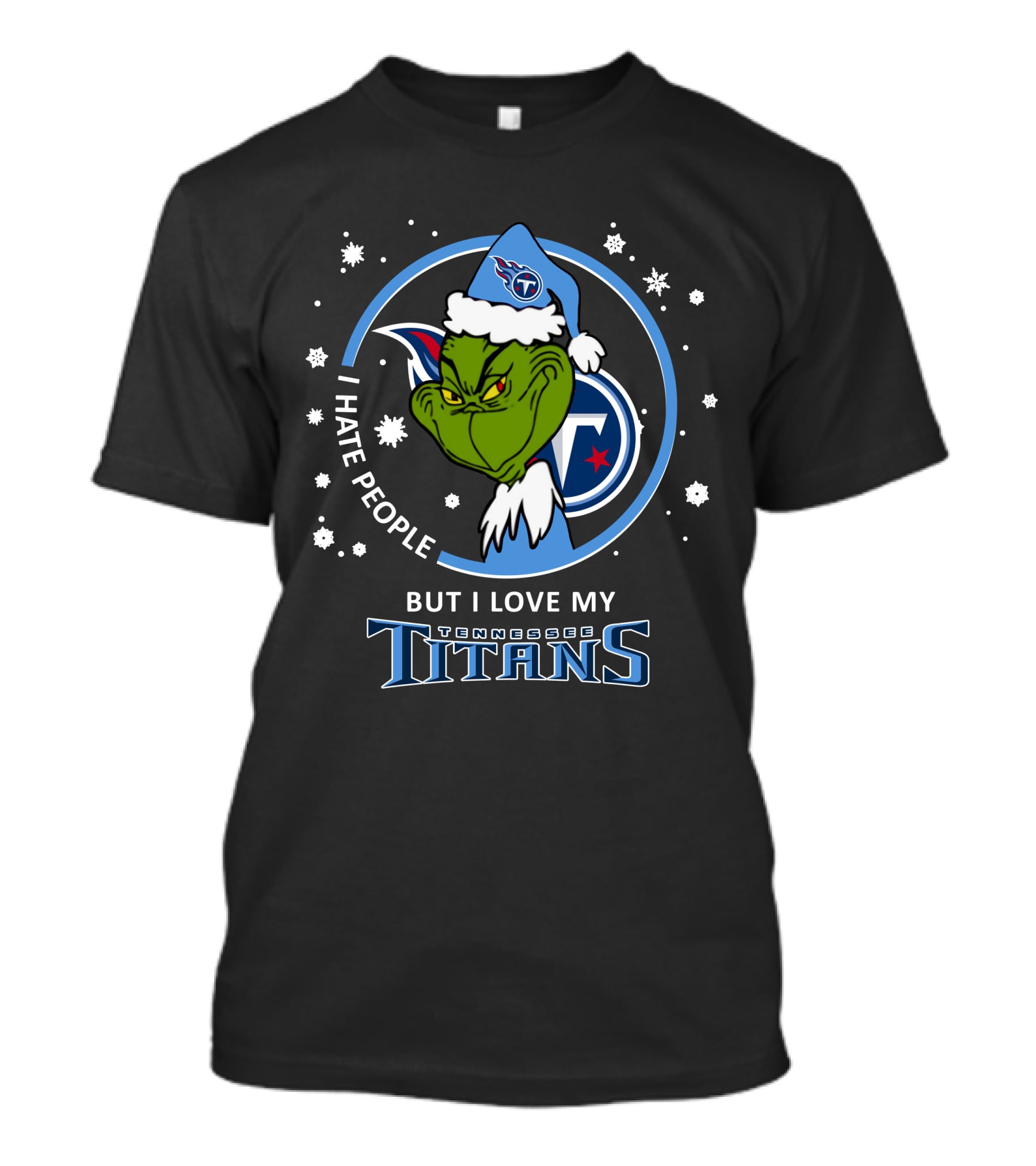 I Hate People But I Love My Tennessee Titans T-Shirt