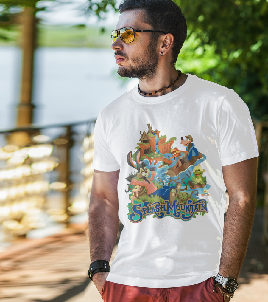 Splash Mountain Disney Characters Adventure T-Shirt