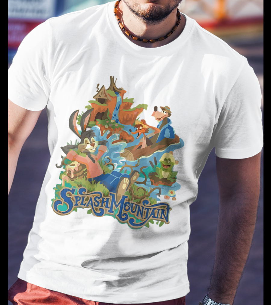 Splash Mountain Disney Characters Adventure T-Shirt