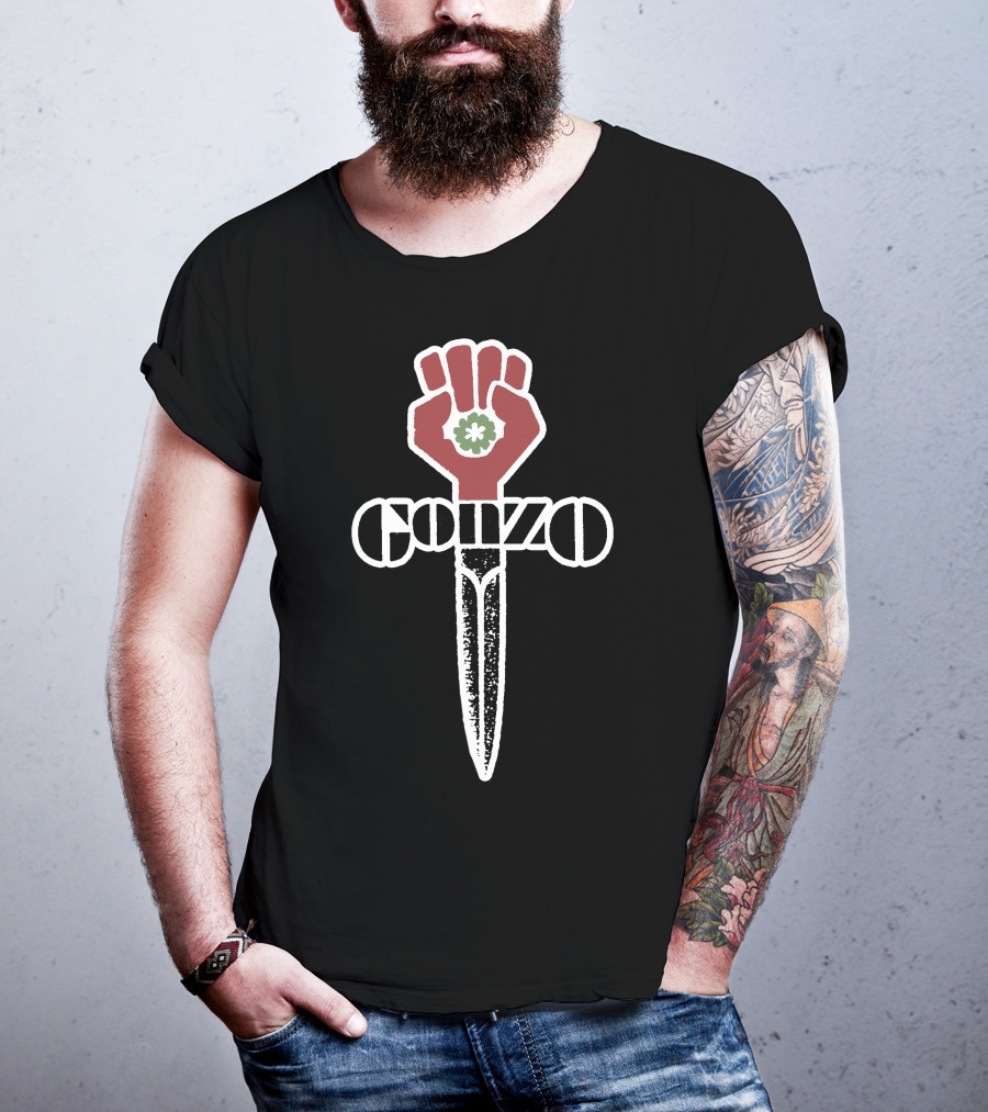 Gonzo Fist Hunter Thompson Journalism HST T-Shirt