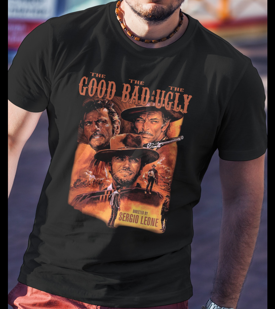 The Good The Bad And The Ugly Directed By Sergio Leone T-Shirt