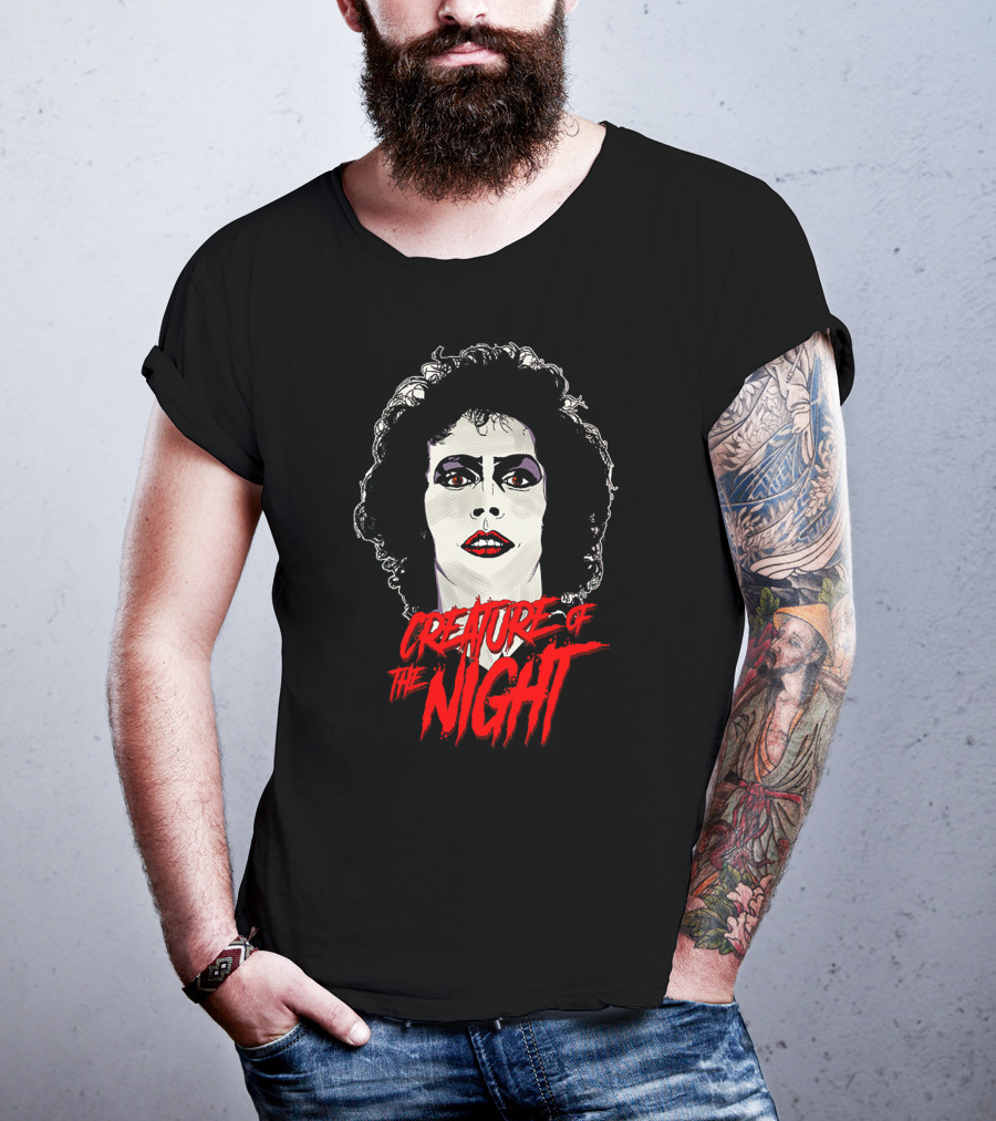 The Rocky Horror Picture Show Creature Of The Night Iconic Character T-Shirt