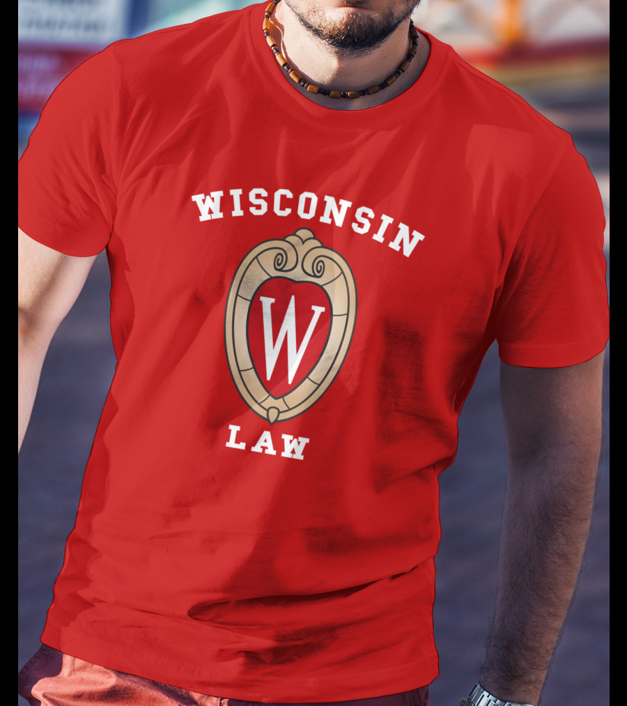 Wisconsin Law W Emblem T-Shirt