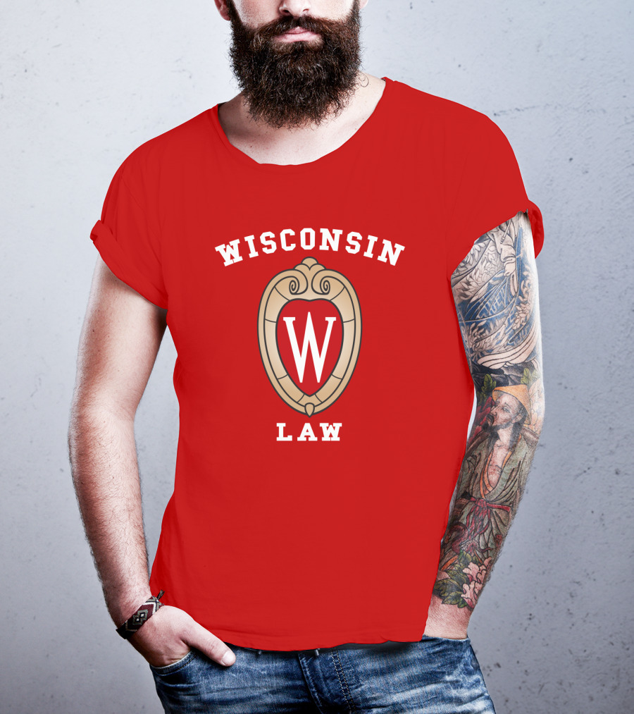Wisconsin Law W Emblem T-Shirt