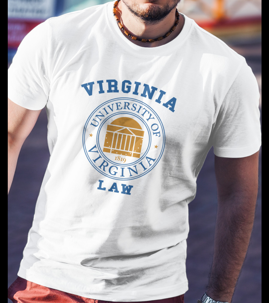 University Of Virginia Law 1819 Emblem T-Shirt