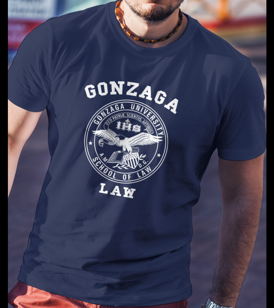 Gonzaga University School Of Law Seal Emblem T-Shirt