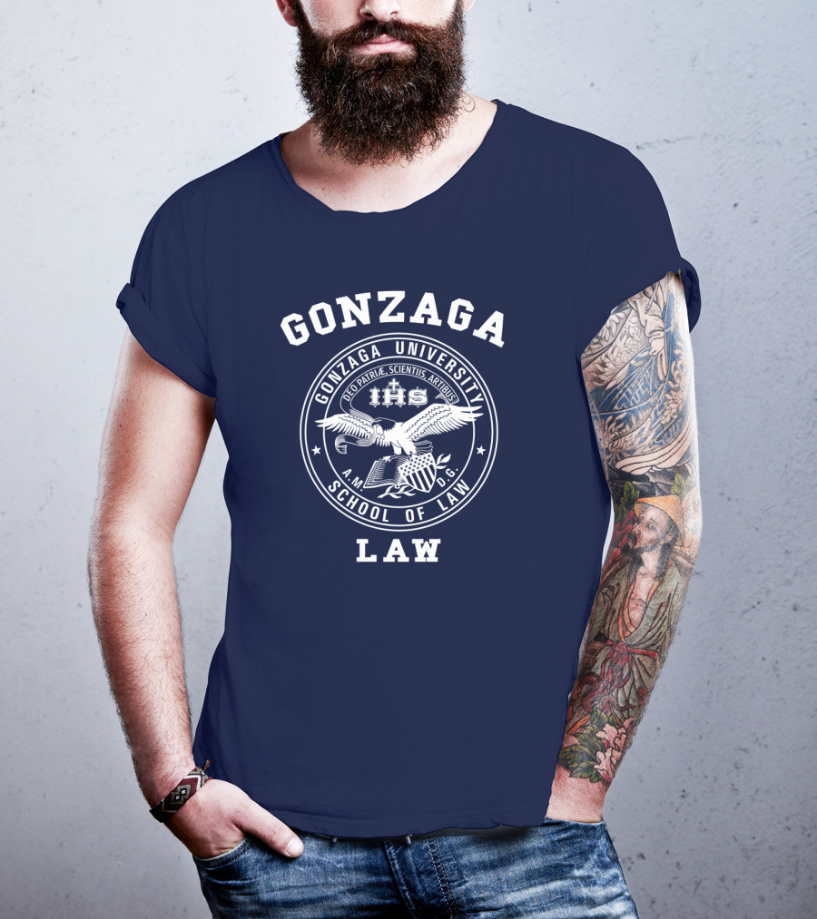 Gonzaga University School Of Law Seal Emblem T-Shirt