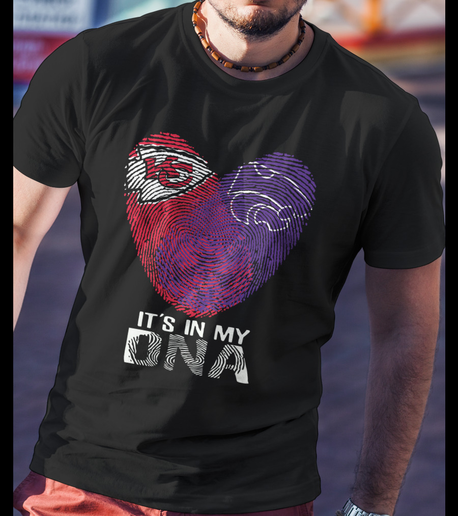 Kansas Chiefs Wildcats It's In My DNA T-Shirt