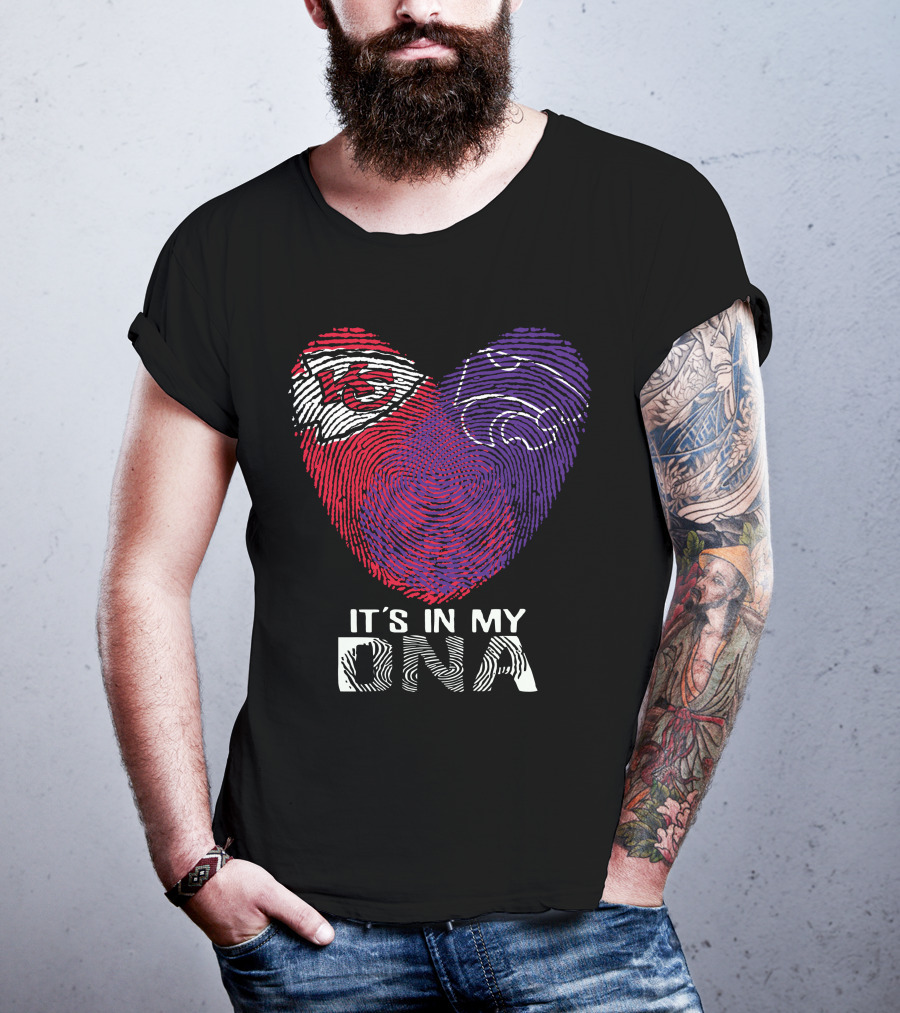 Kansas Chiefs Wildcats It's In My DNA T-Shirt