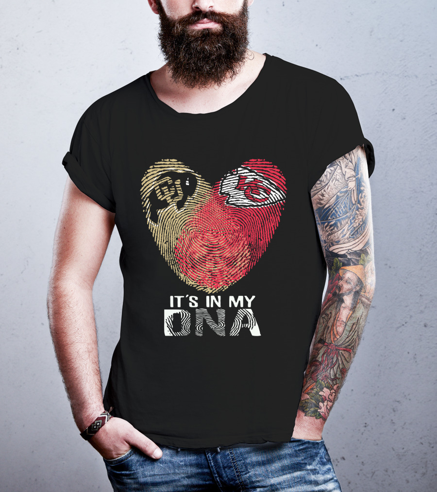 Colorado Buffaloes Kc Chiefs It's In My Dna T-Shirt