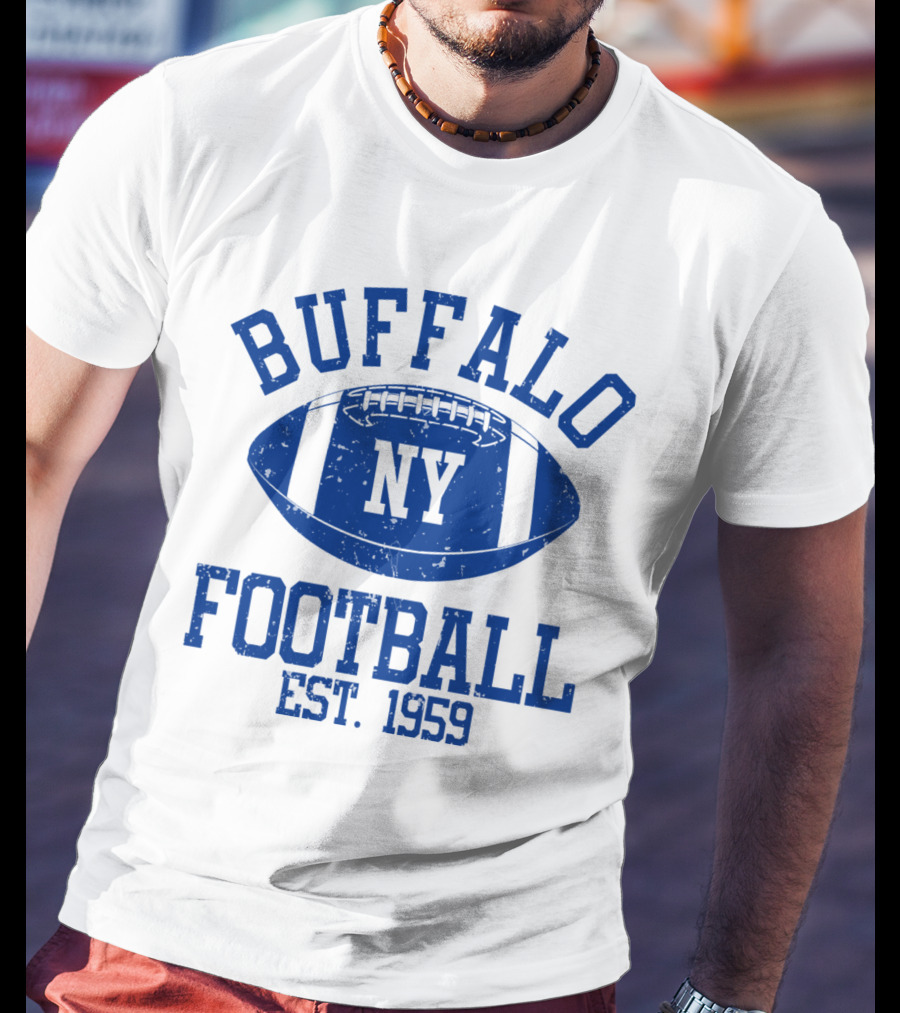 Buffalo NY Football EST 1959 T-Shirt