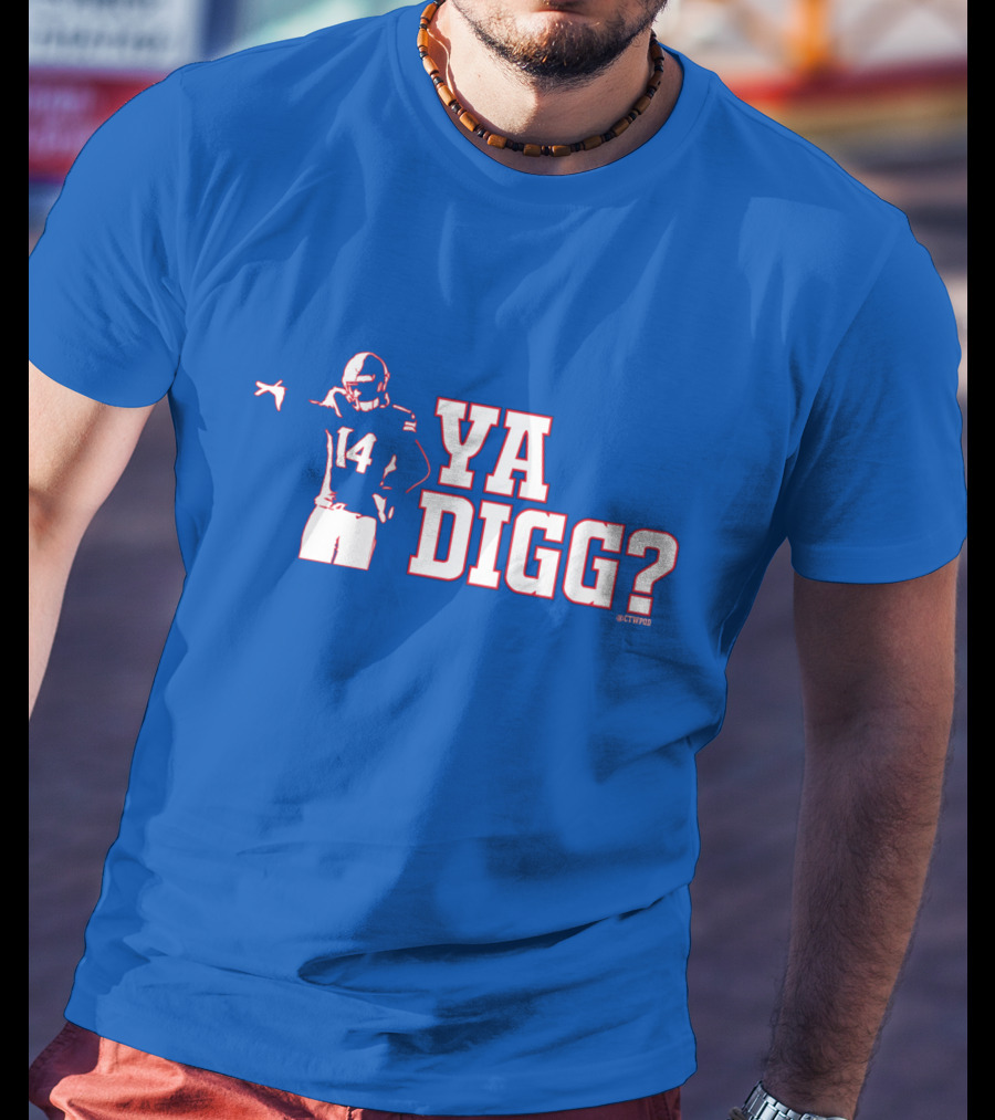 Stefon Diggs Ya Digg? 14 Football Fan T-Shirt