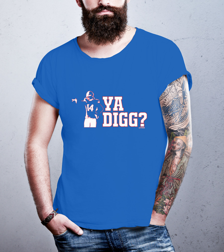 Stefon Diggs Ya Digg? 14 Football Fan T-Shirt