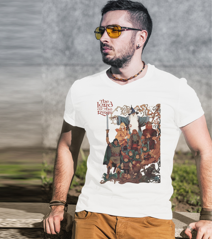 The Lord Of The Rings Classic Fellowship T-Shirt