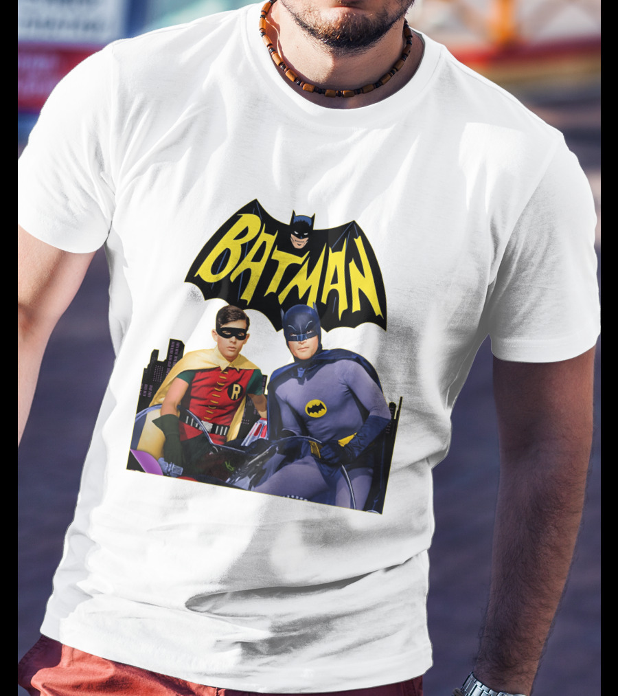 Batman Robin Classic TV Series Duo T-Shirt