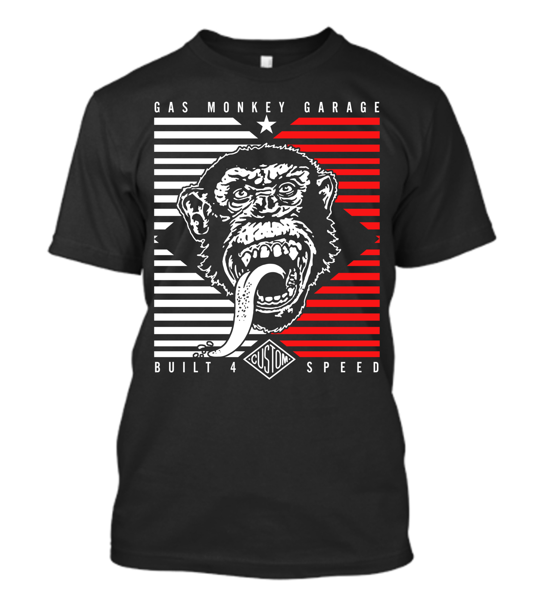 Gas Monkey Garage Built 4 Speed Custom Stryper T-Shirt