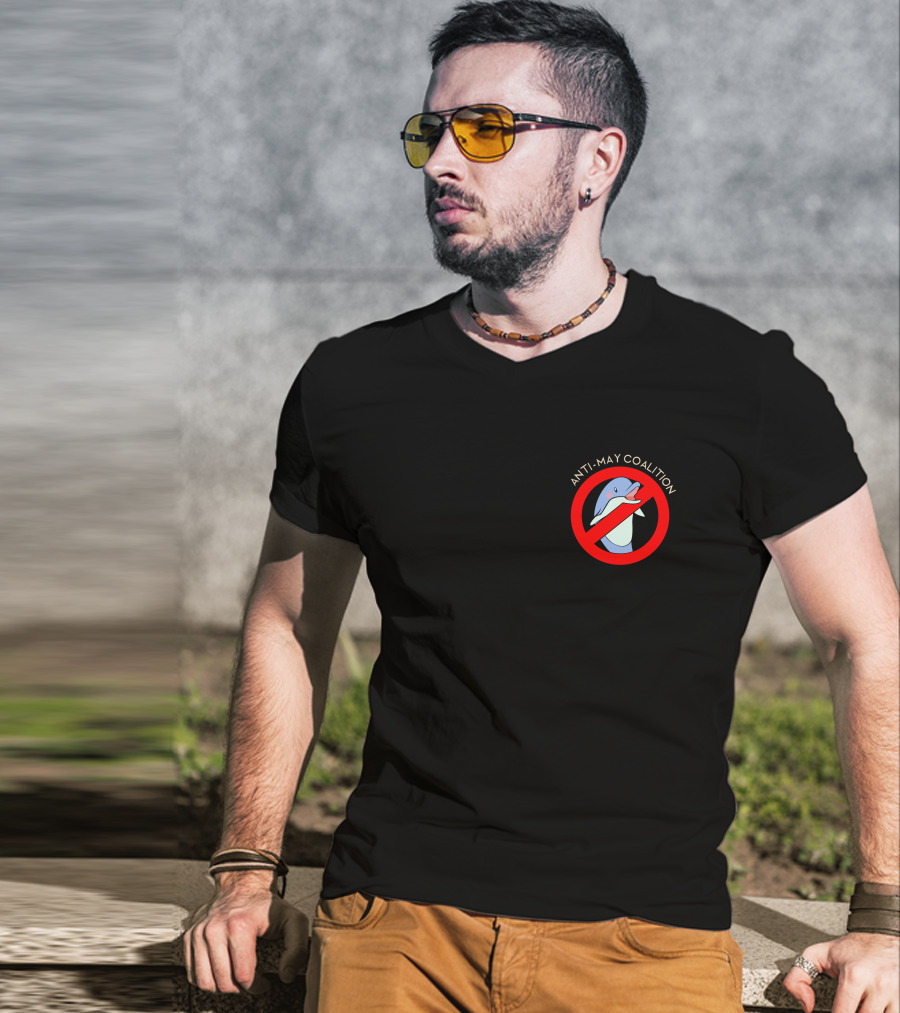 Anti-May Coalition No Dolphin Zone T-Shirt