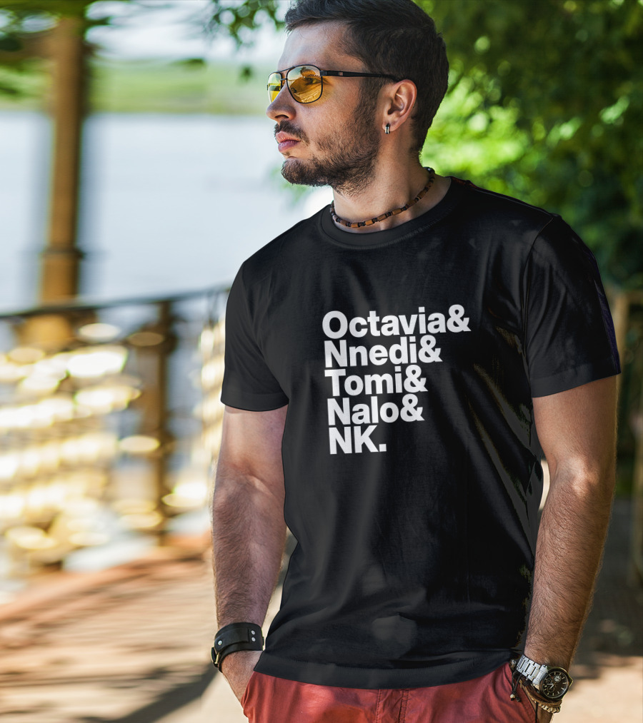 Sistah Scifi Octavia Nnedi Tomi Nalo NK Literature Icon List T-Shirt