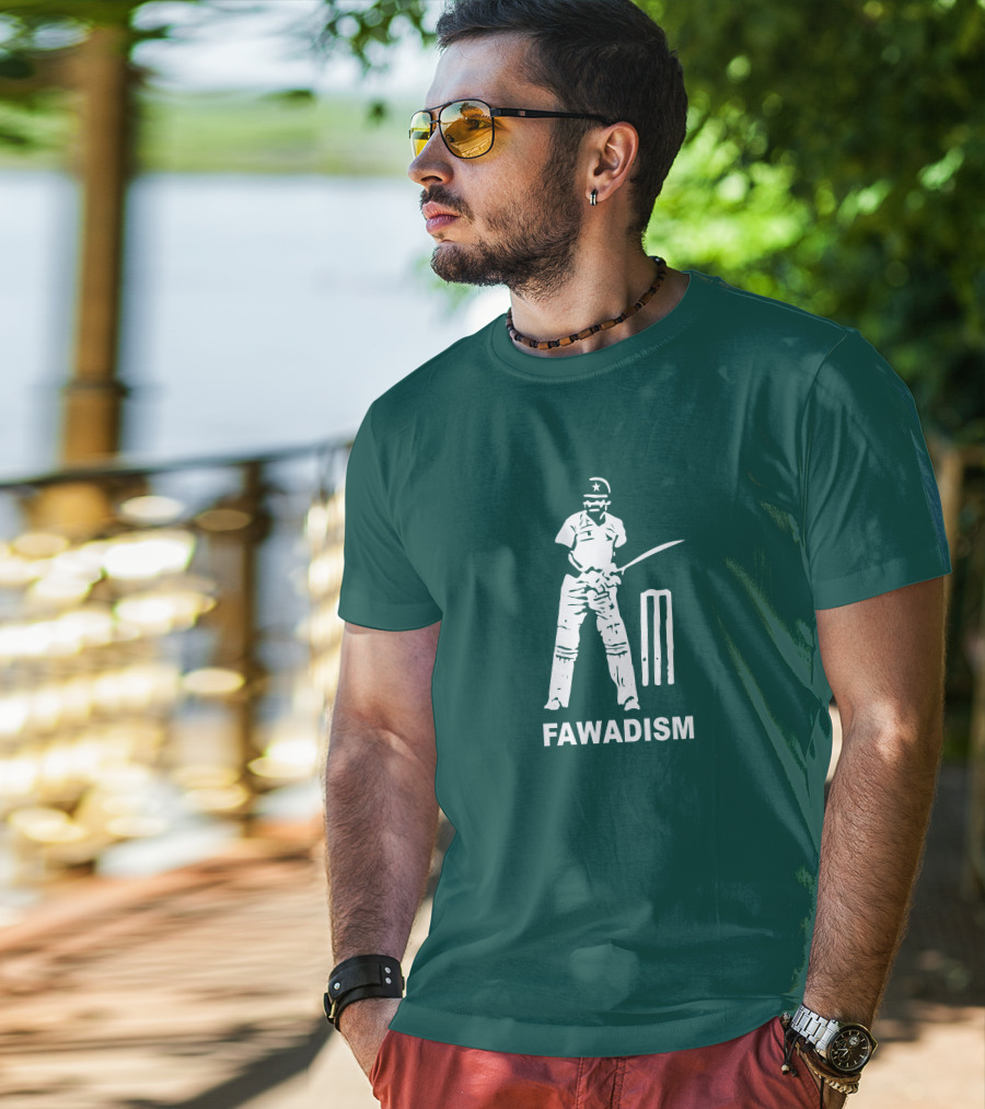 Cult Zeros Fawadism Fawad Alam Cricket T-Shirt