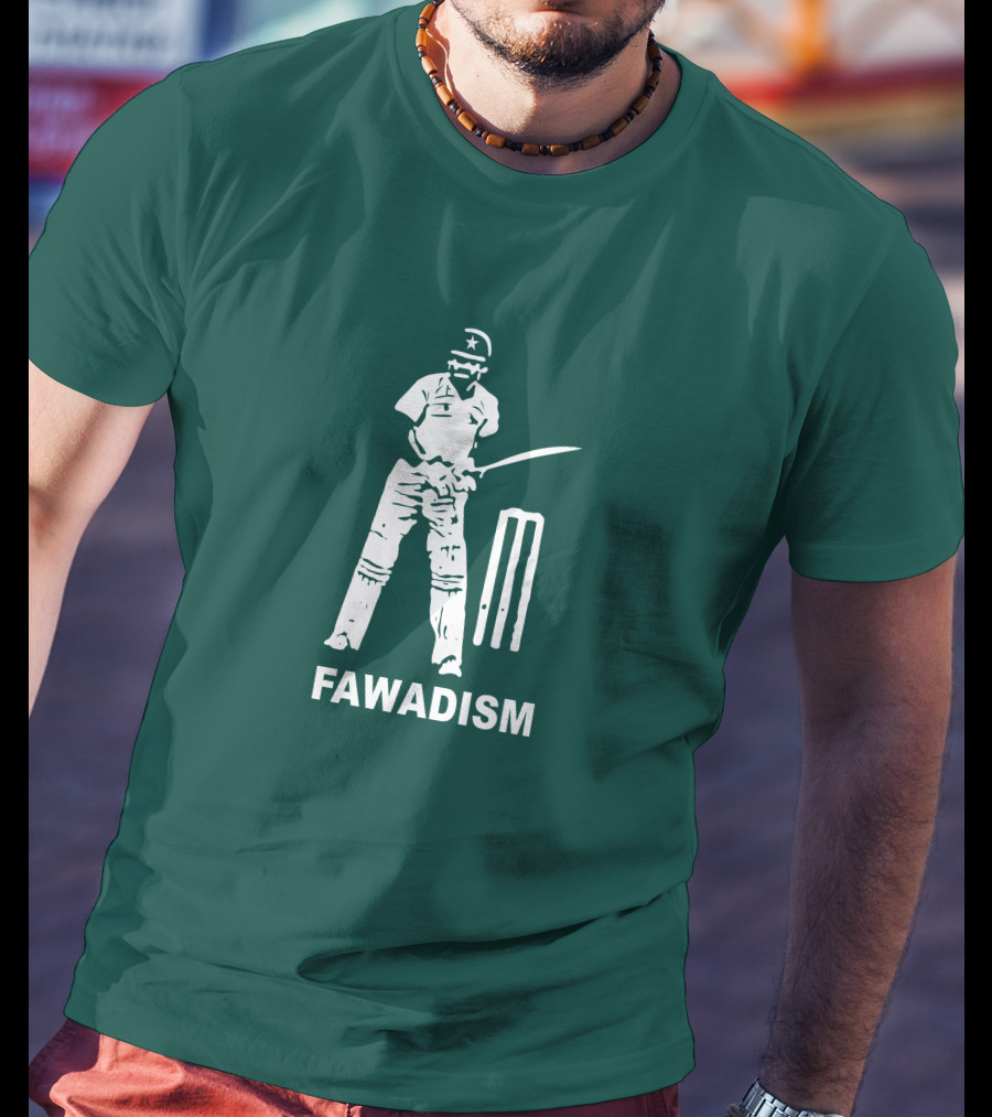 Cult Zeros Fawadism Fawad Alam Cricket T-Shirt