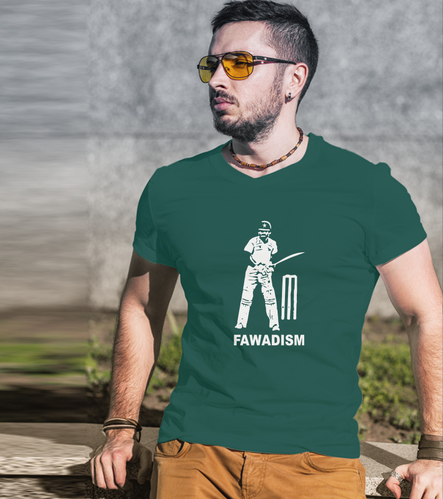 Cult Zeros Fawadism Fawad Alam Cricket T-Shirt