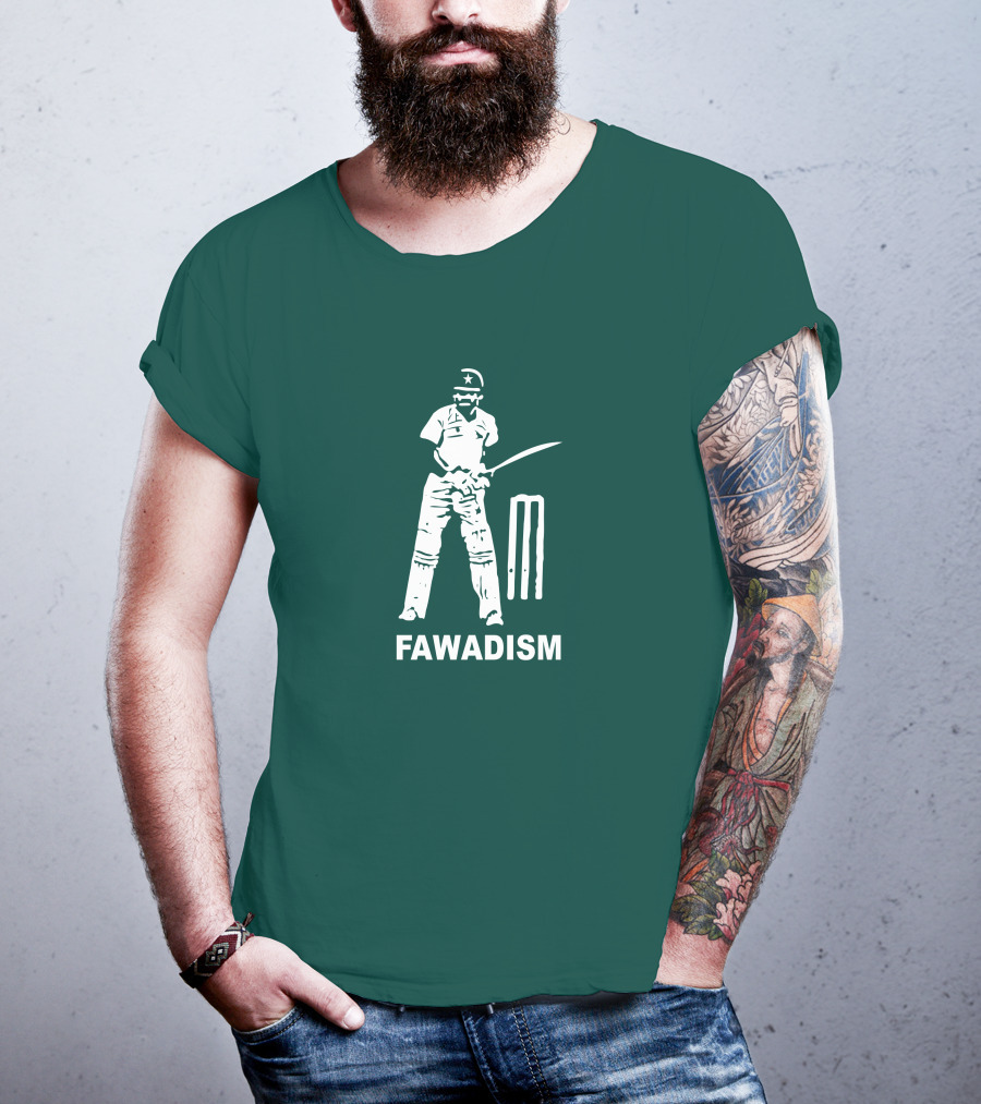 Cult Zeros Fawadism Fawad Alam Cricket T-Shirt