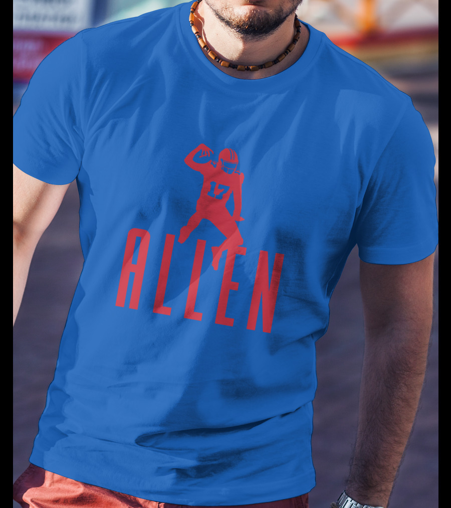 Buffalo Bills Allen 17 Football T-Shirt