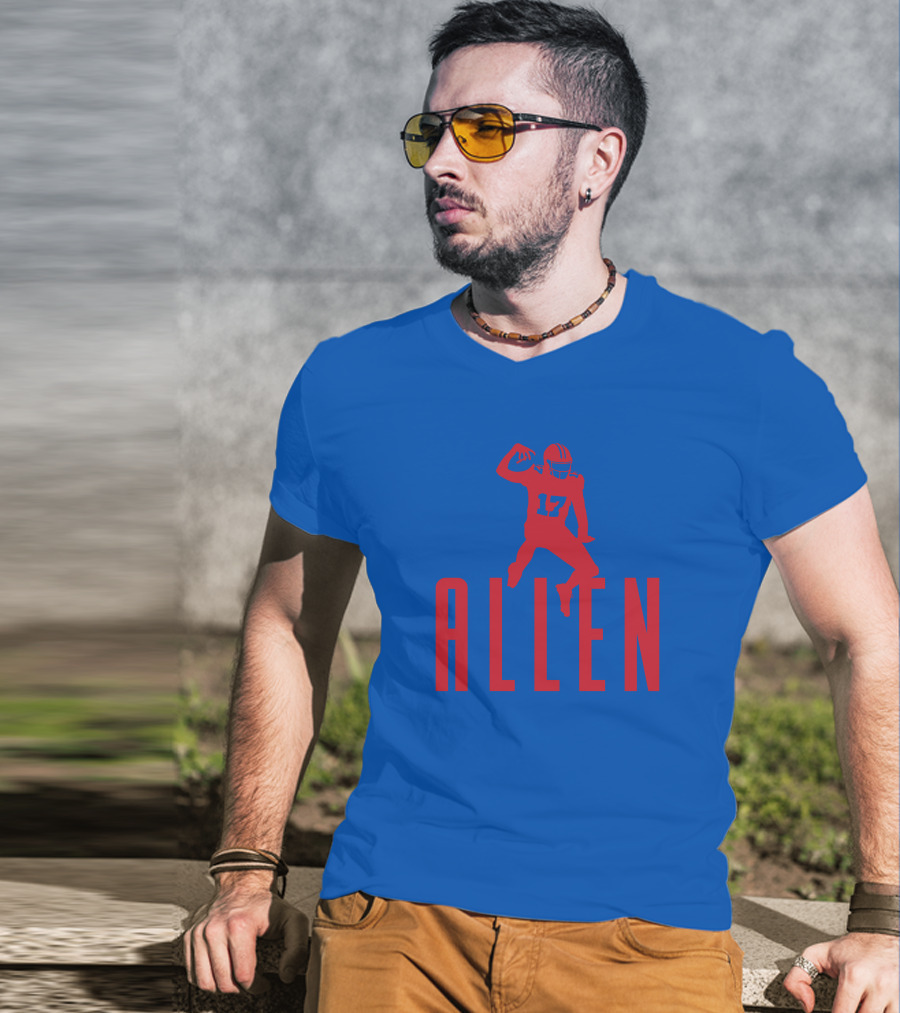 Buffalo Bills Allen 17 Football T-Shirt
