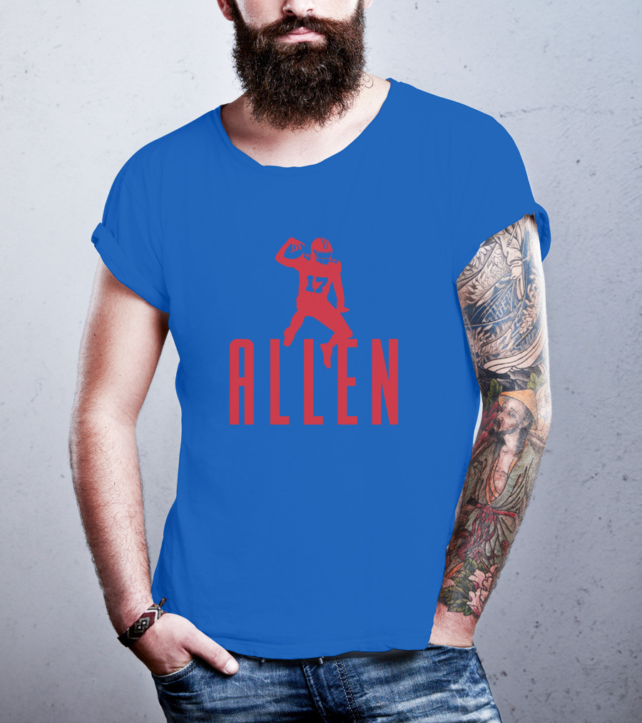 Buffalo Bills Allen 17 Football T-Shirt