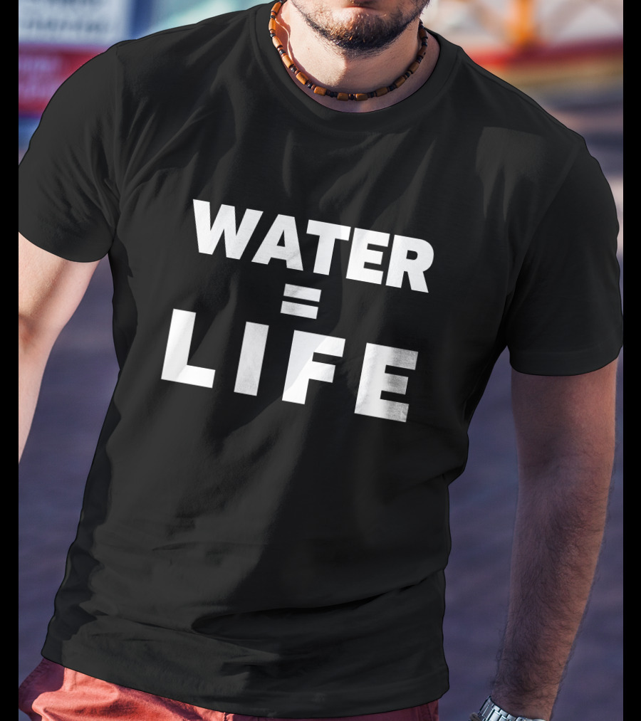 Water = Life Sebastian Vettel FormulaLina T-Shirt