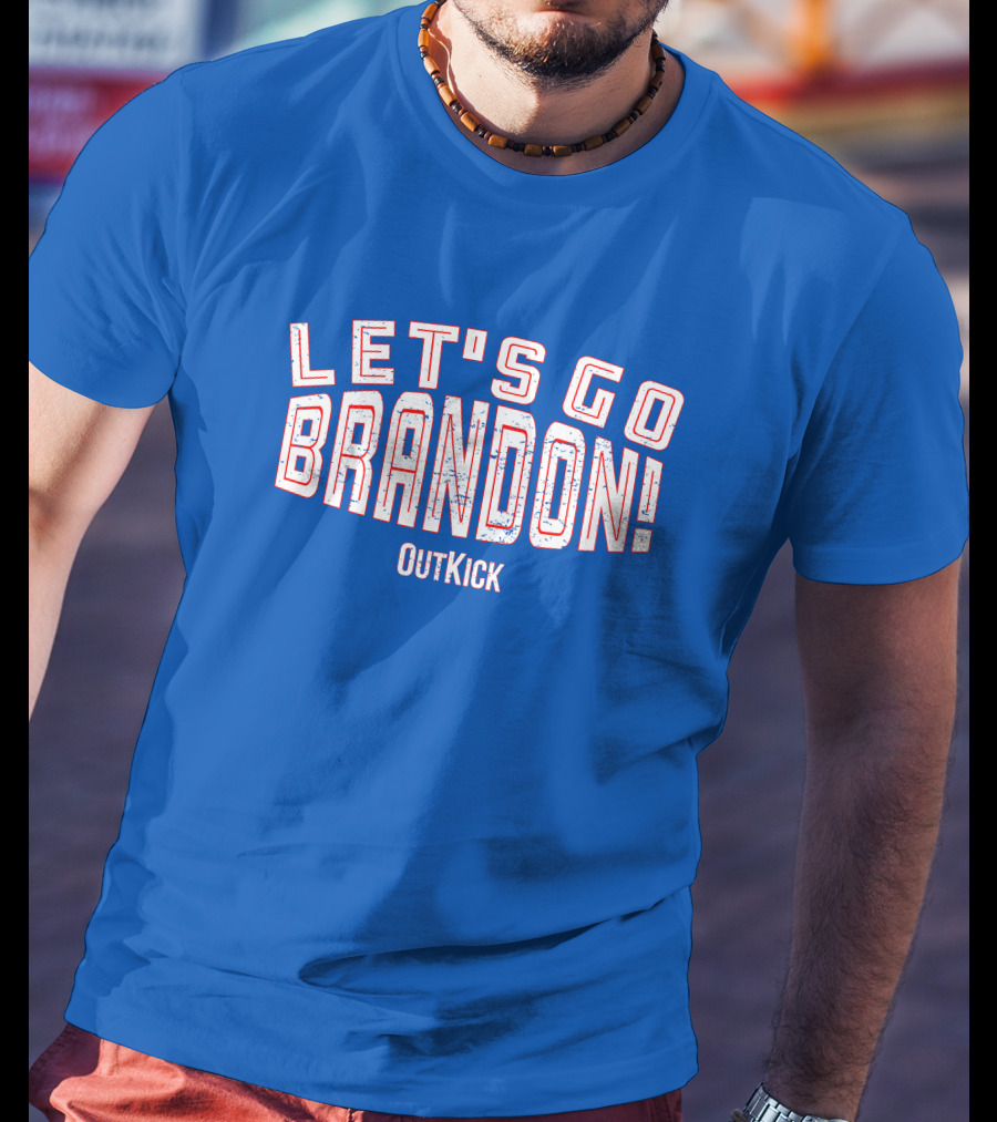 Outkick Let's Go Brandon Lay Travis T-Shirt