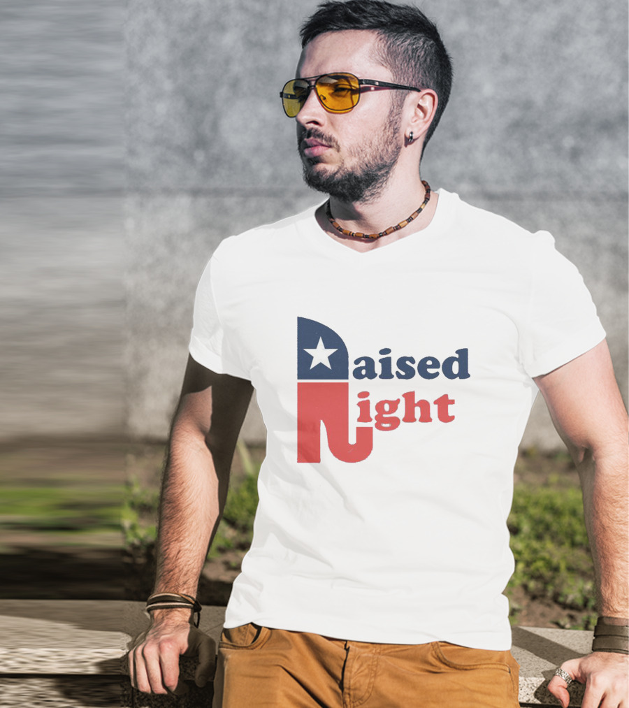 Raised Right Republican Elephant T-Shirt