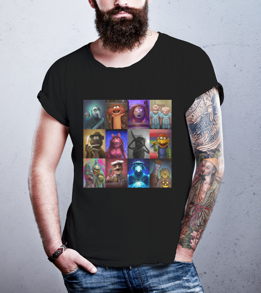 Muppet Maniacs Horror Movie Parody Series 1 T-Shirt