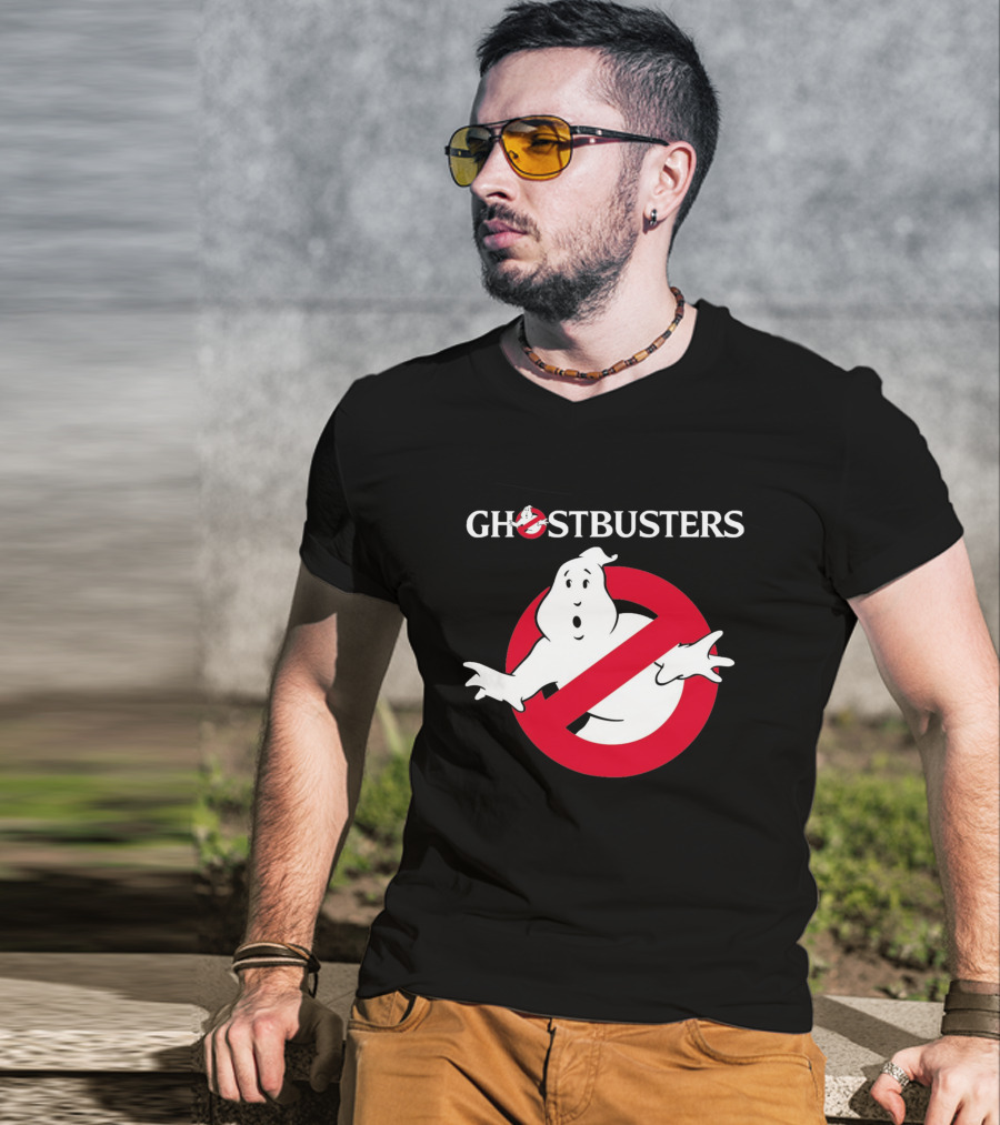 Ghostbusters No Ghost Logo Iconic T-Shirt