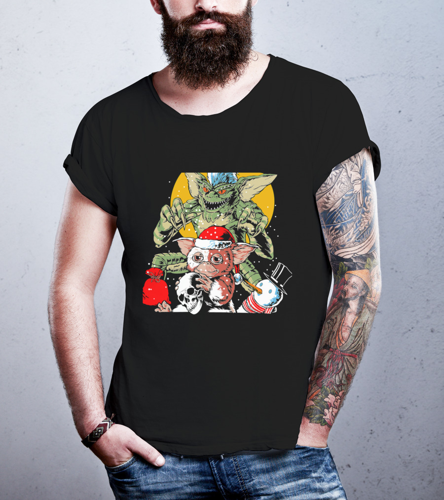 Gizmo And Gremlin Christmas Mischief Adventures T-Shirt