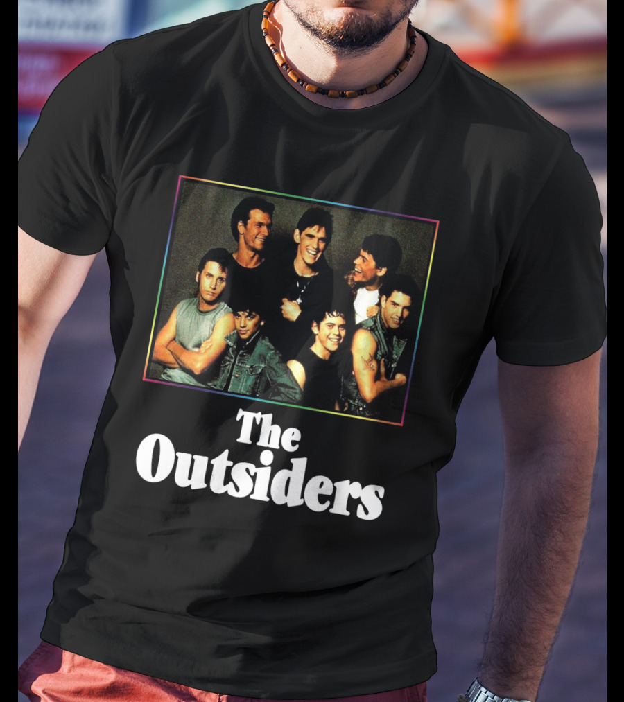 The Outsiders Movie Cast Ensemble Photograph T-Shirt
