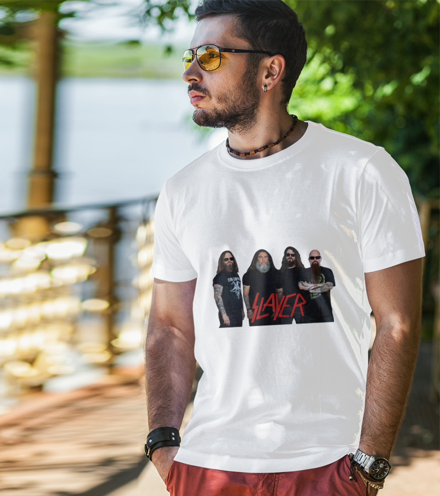 Slayer Classic Band Member Pose T-Shirt