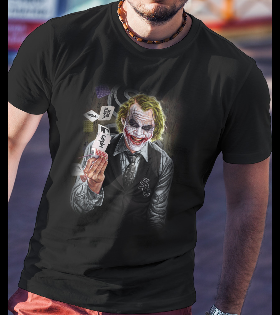 Chicago White Sox Joker Playing Cards T-Shirt