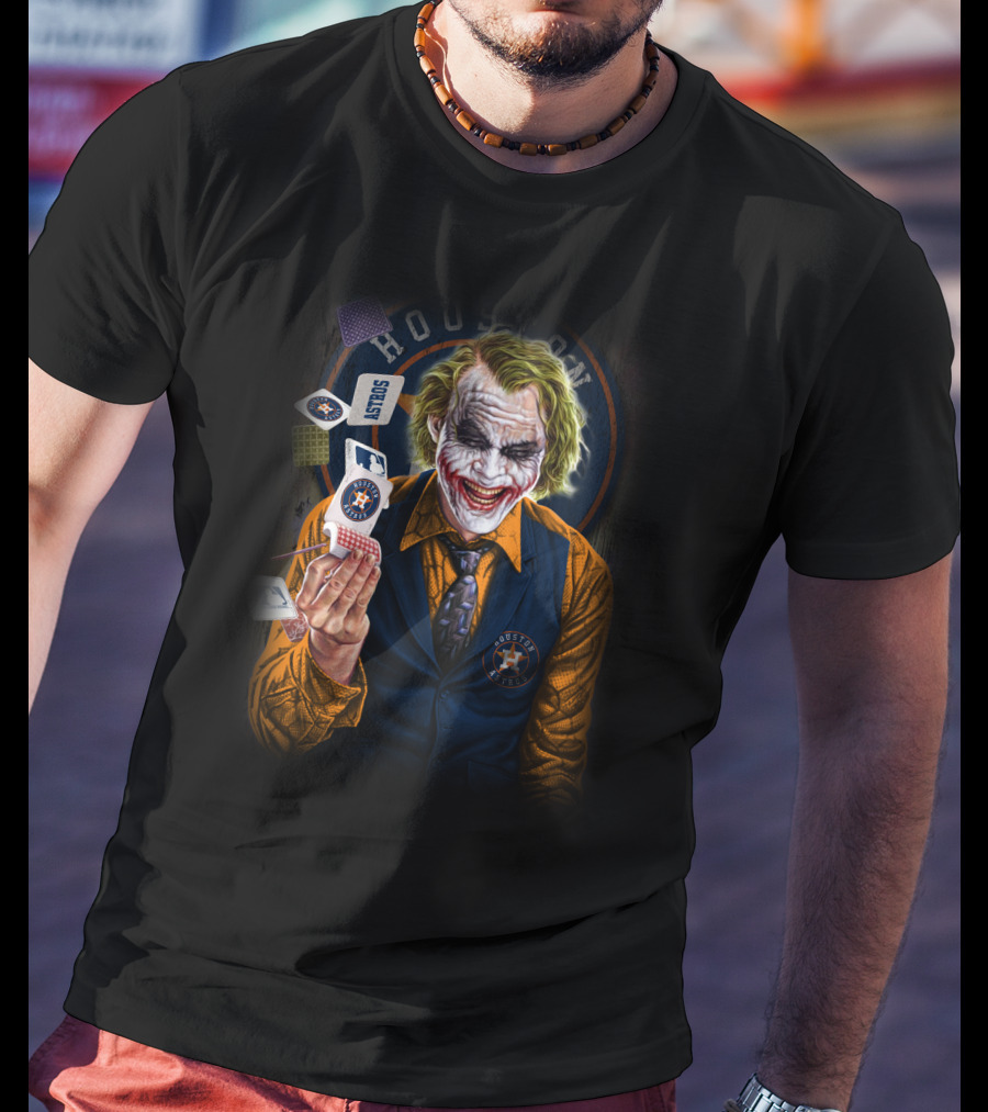 Houston Astros Joker Fan T-Shirt