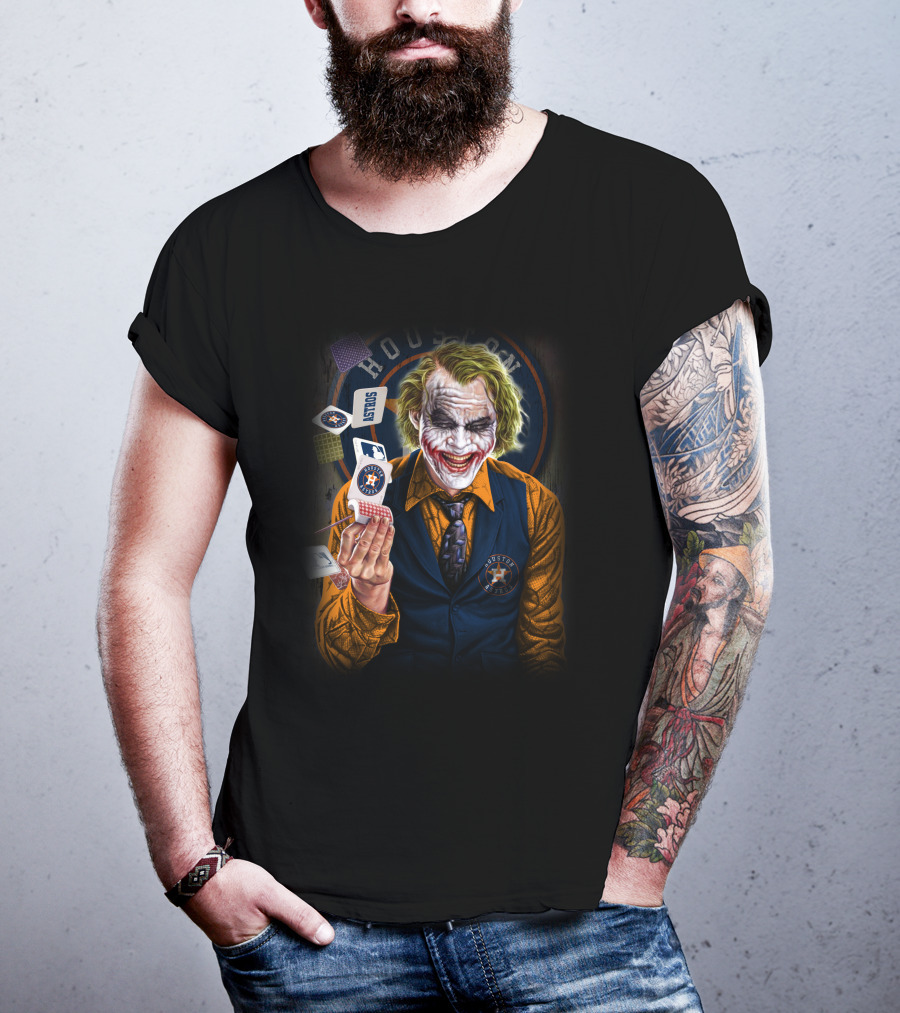 Houston Astros Joker Fan T-Shirt