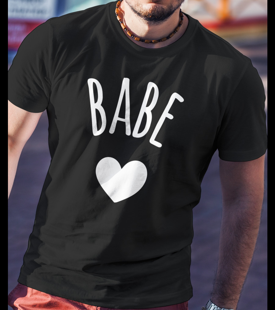 BABE Heart Icon Classic T-Shirt