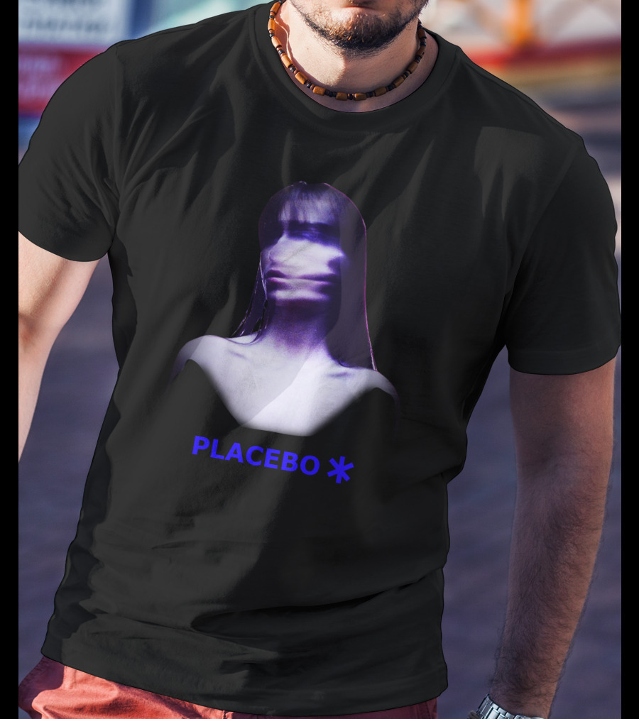 PLACEBO Purple Blur Girl T-Shirt